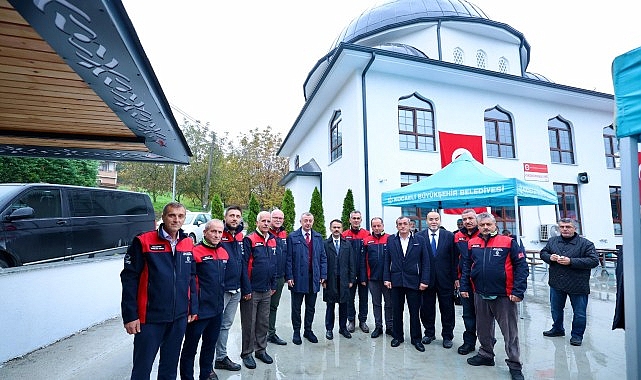 Karamürsel Çamçukur Camii’ne Büyükşehir eli